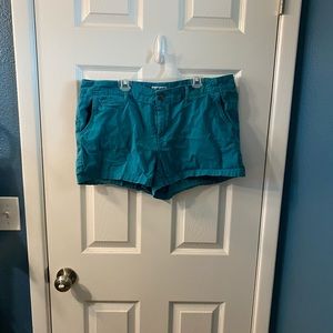 Merona teal shorts